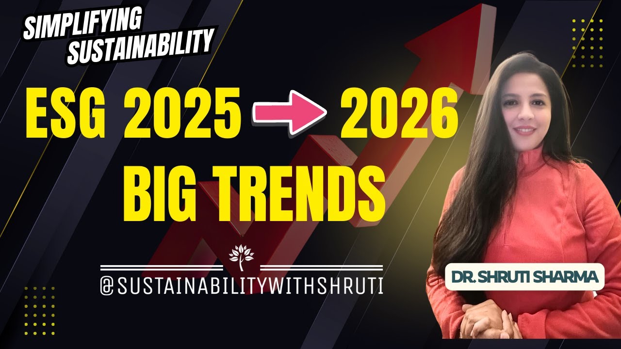 Тенденции в сфере ESG на 2025&ndash;2026 годы: климатическая реальность, корпоративные отмены и глобаль...