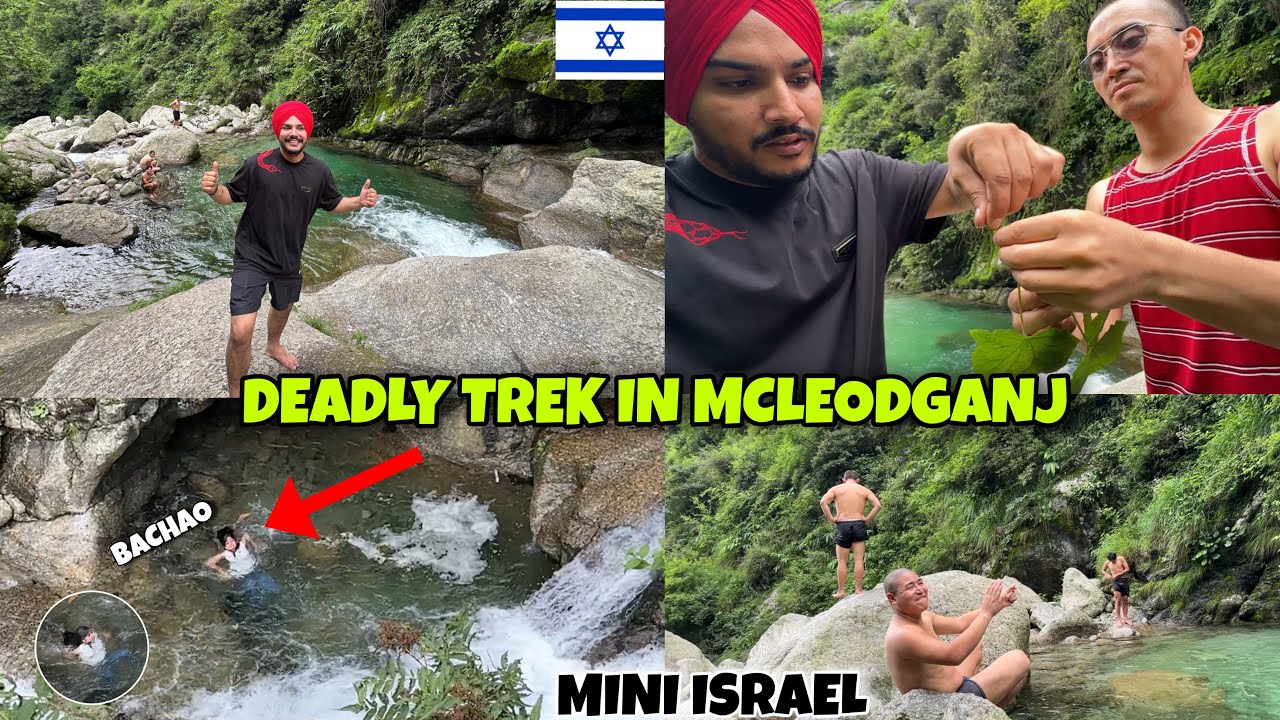 MINI ISRAEL MCLEODGANJ DEADLY TREK 😱 UNEXPLOED GALLU TEMPLE TREKKING DHARAMKOT
