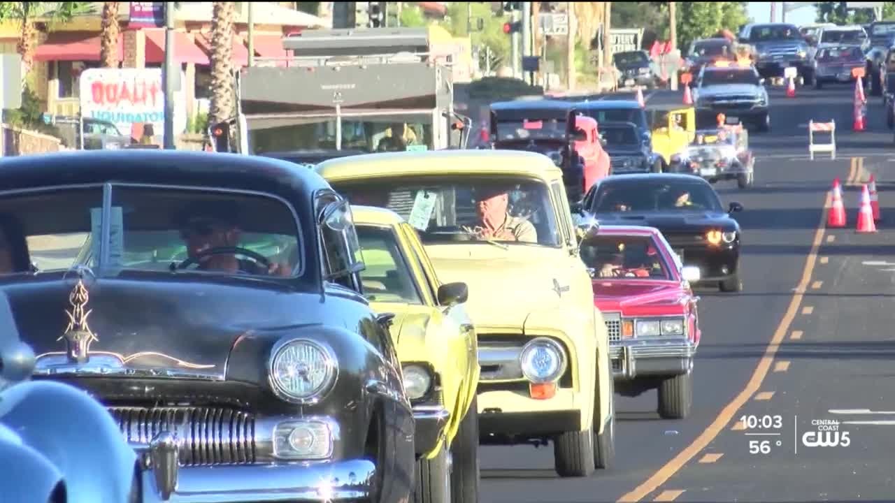 Hundreds of cars cruise through Atascadero for popular community event