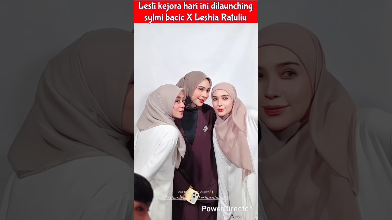 Lesti kejora hari ini dilaunching sylmi bacic X Kesha Ratuliu 