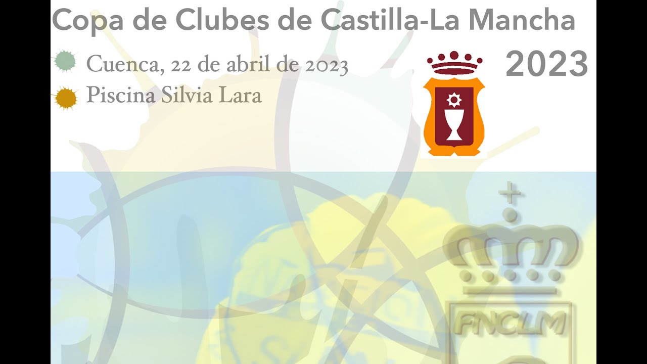Sesión sábado tarde Copa de Clubes de Natación de Castilla-La Mancha