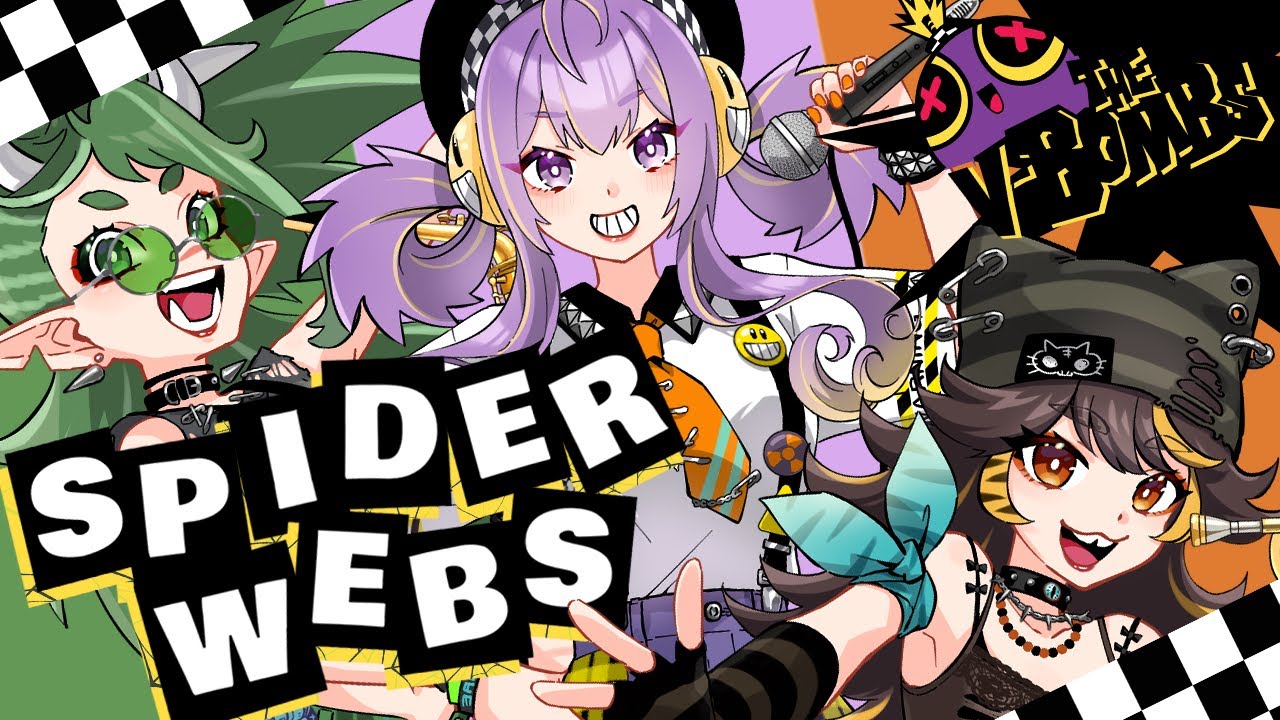 The V-Bombs - Spiderwebs || Featuring VividlyVivi, Callie Calico, and Meat Scave