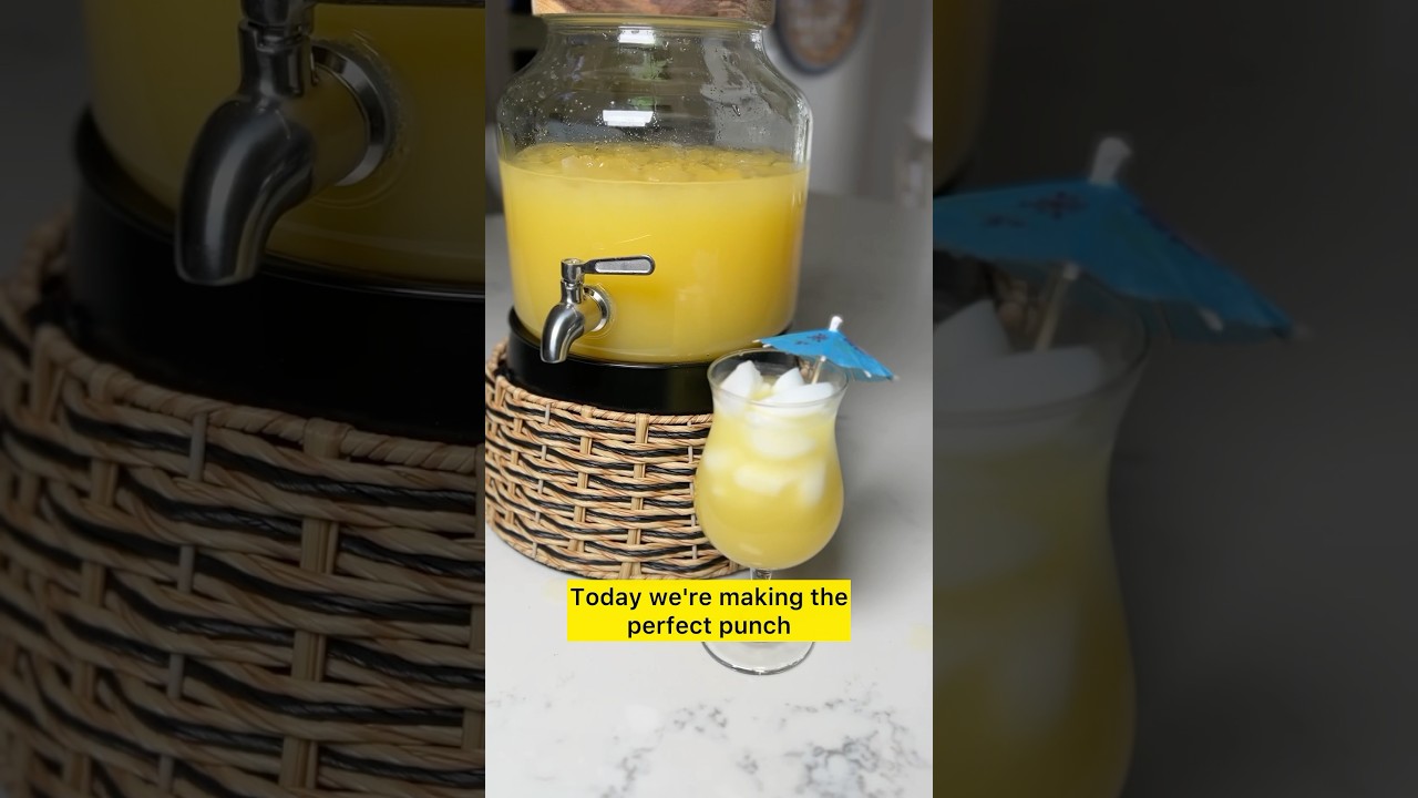 The Perfect Punch For Your Next Gathering