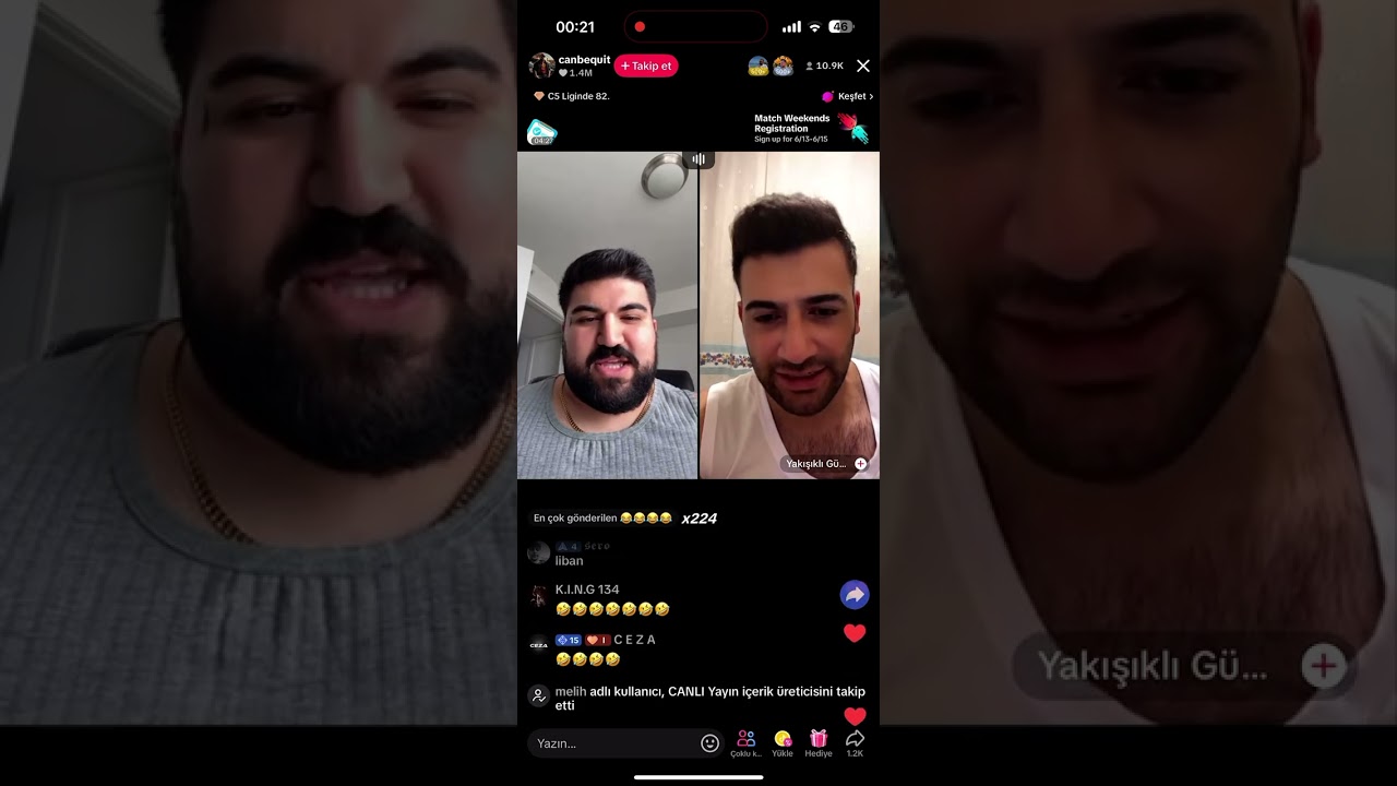 Canbequit - Yakışıklı Güvenlik Bayram Yayını Tiktok: canbeequit