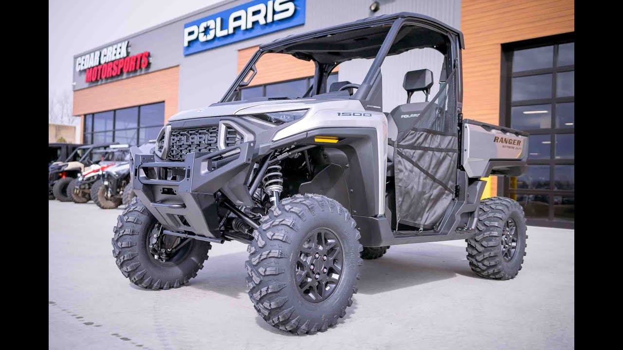 2024 Polaris&reg; Ranger XD 1500 Premium Turbo Silver Walkaround