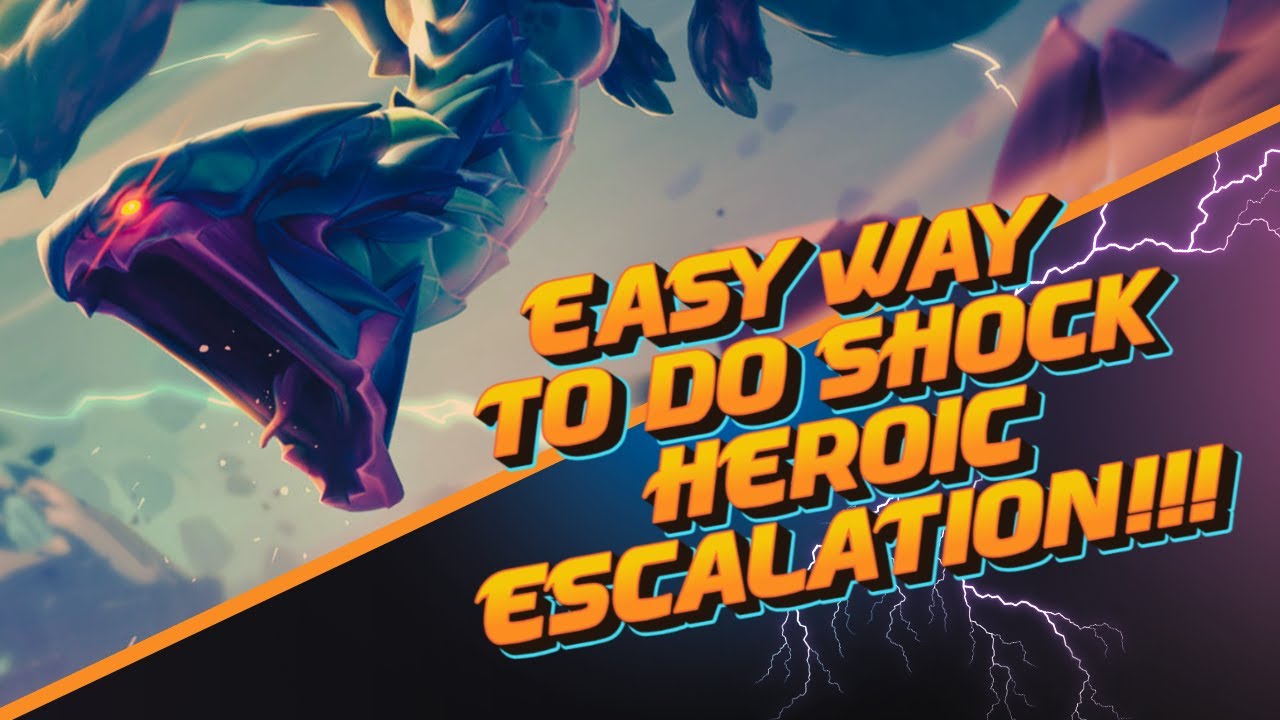 Easy Heroic Shock Escalation - Dauntless Guide 💥⚡