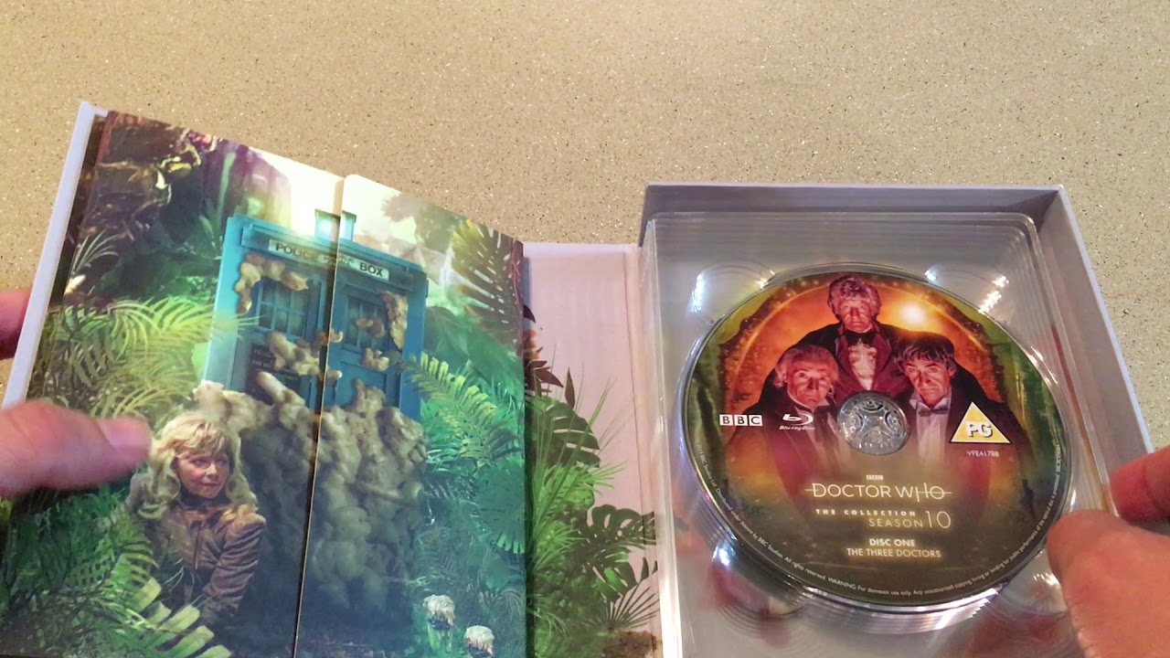 Doctor Who the Collection: Season 10 UK boxset  blue ray review