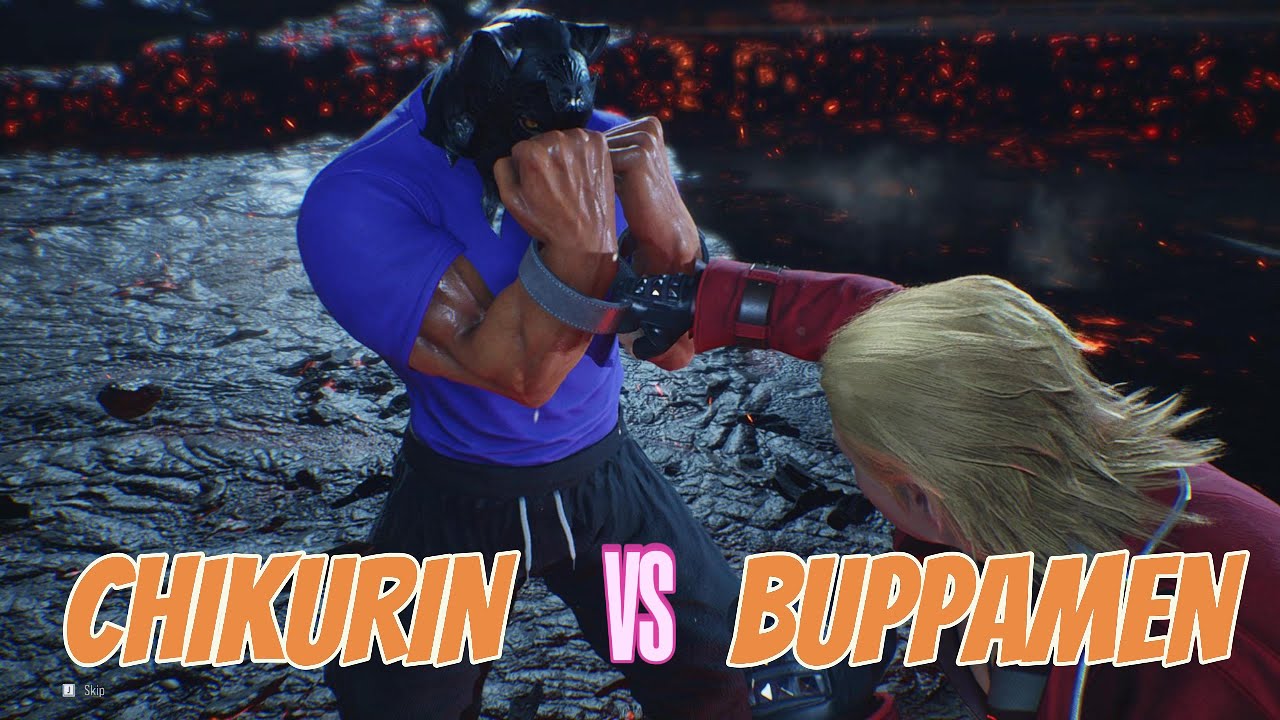 KING (Chikurin) vs. STEVE (Buppamen) Tekken 8 Ranked Matches