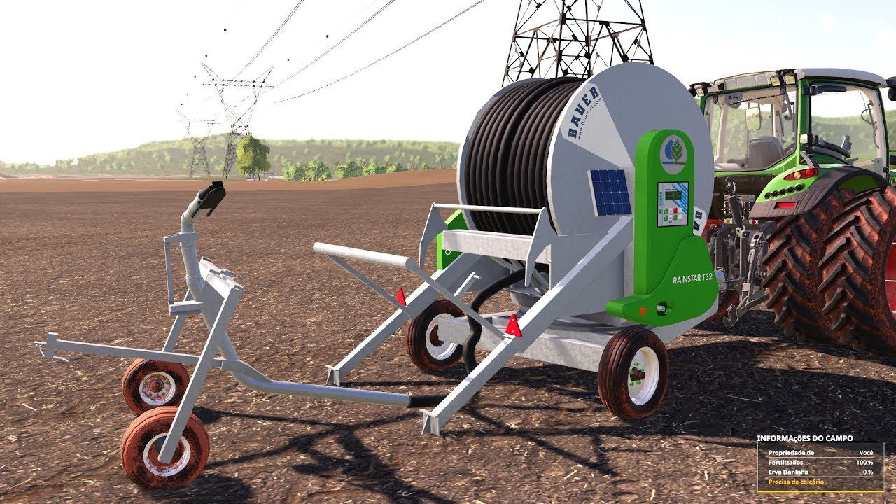 CANHÃO DE IRRIGAÇÃO | Farming Simulator 2019 | OS COLONOS #53