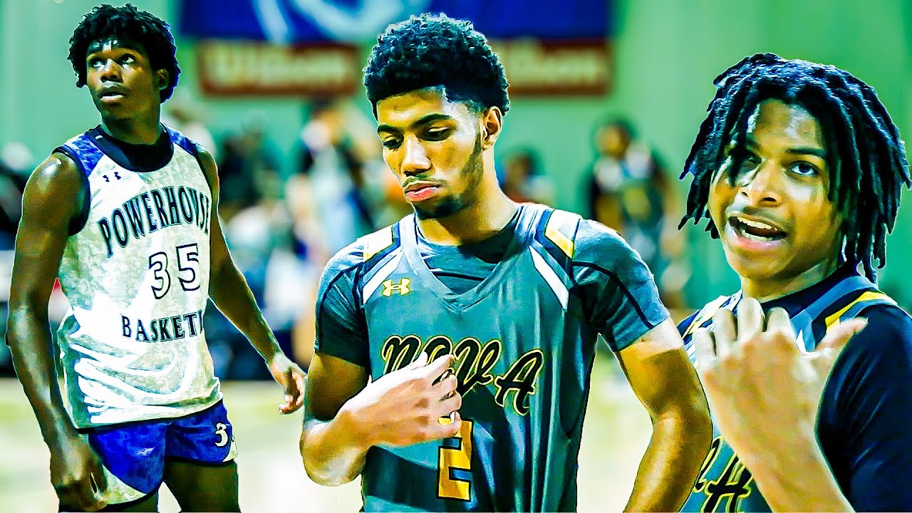 16U AAU Basketball🔥🔥NOVA Village vs Powerhouse Bulls | GAME WINNER!! | Under Armour Rise Circuit