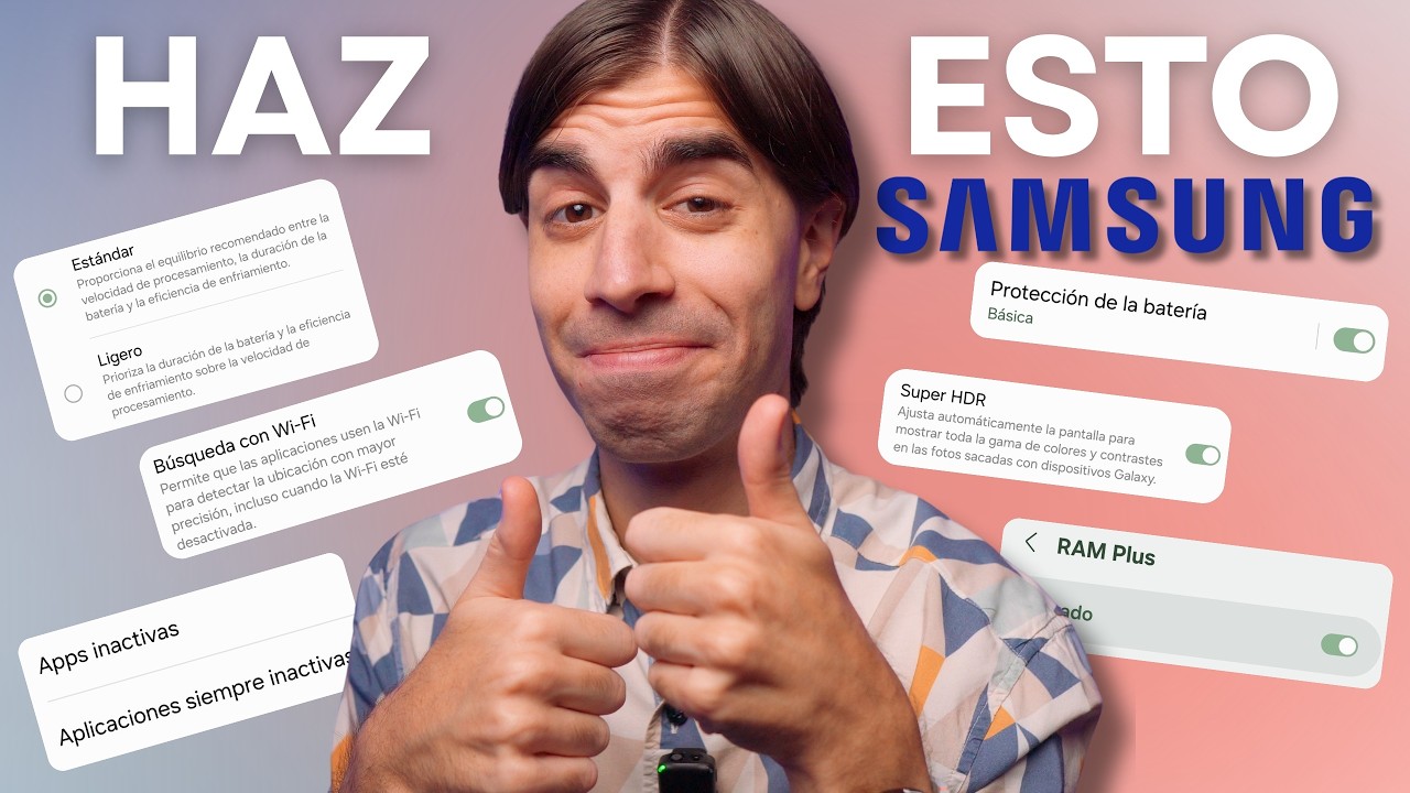 15 Trucos Samsung para MEJORAR la batería y el rendimiento [actívalos YA] 😎