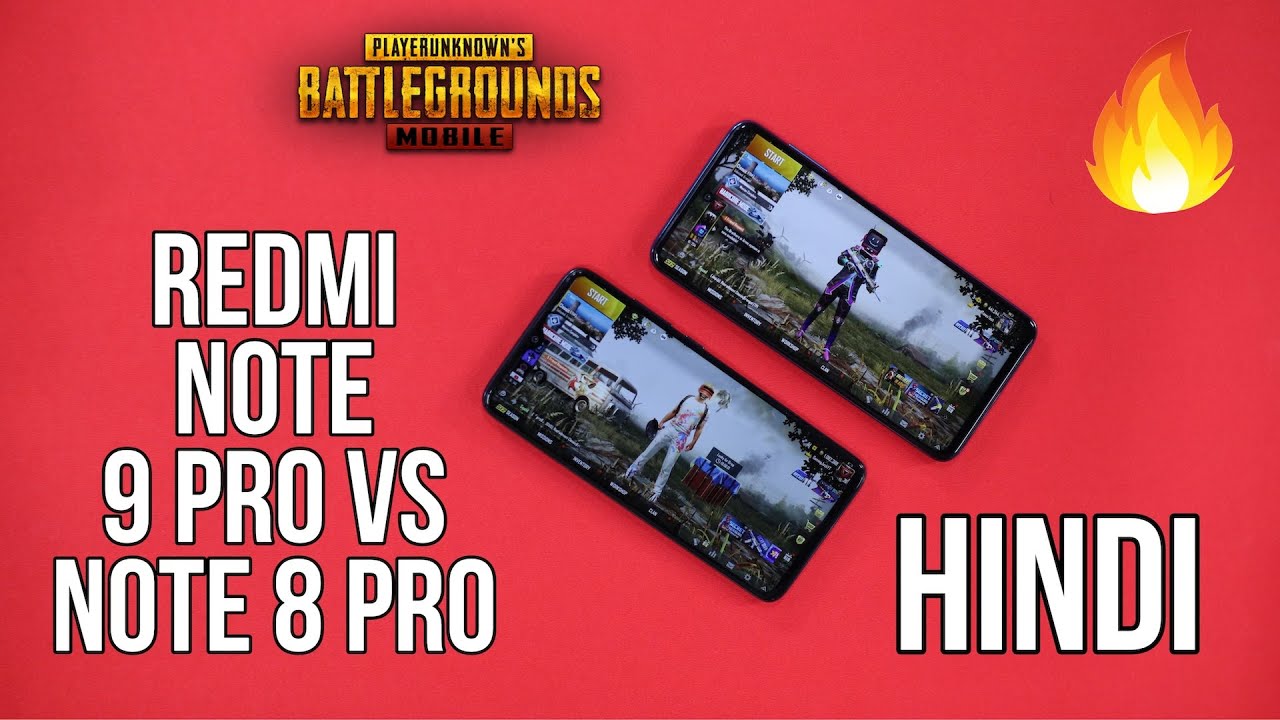 Redmi Note 9 Pro vs Redmi Note 8 Pro Gaming Comparison, PUBG Mobile Graphics Settings | Gaming Josh