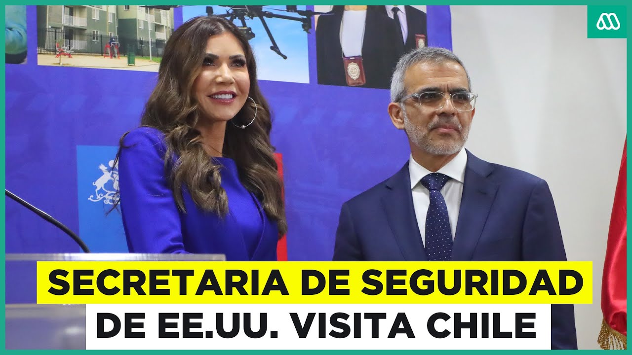 Secretaria de seguridad de EEUU visita Chile: Se refuerzan acuerdos para combatir delincuencia