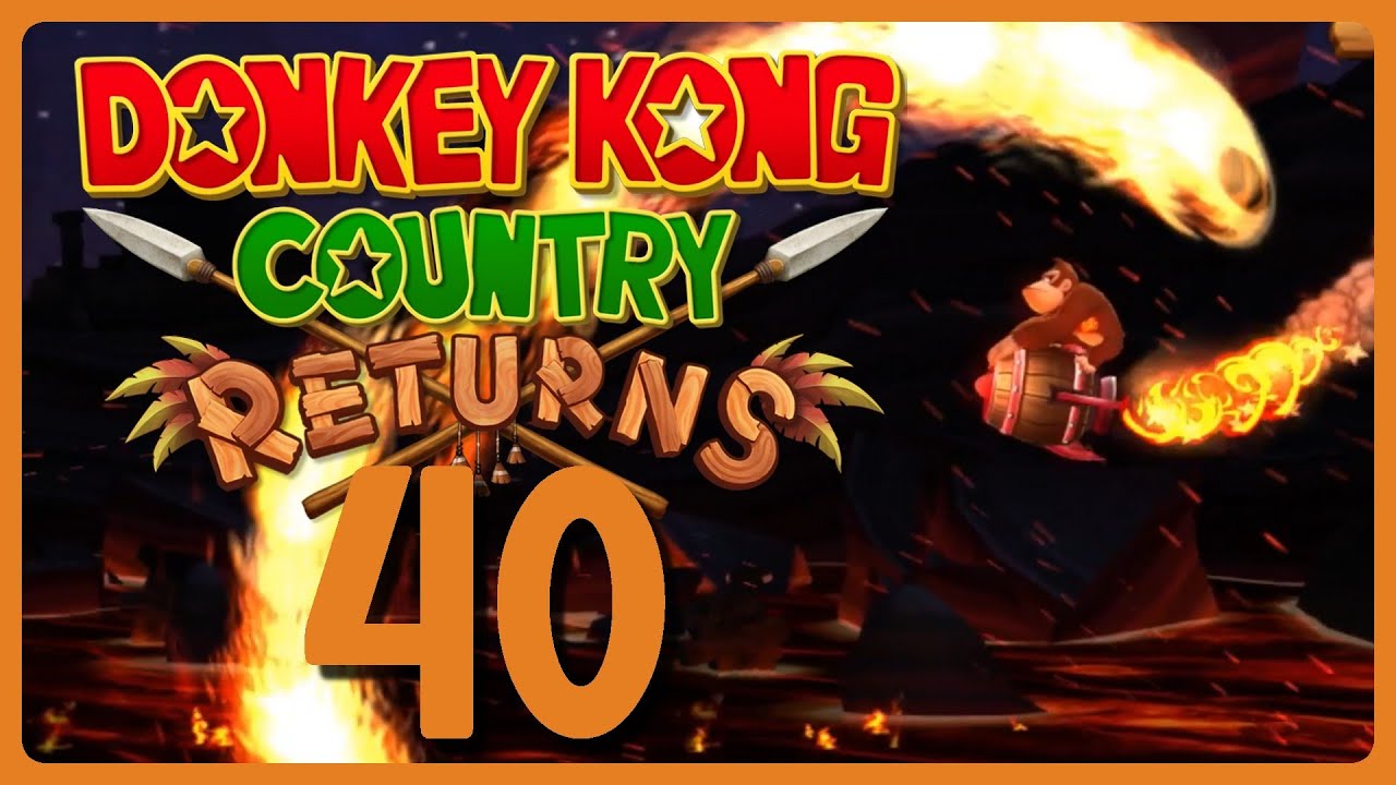Возвращение Donkey Kong Country #40 🍌 Возвращение к вулкану!