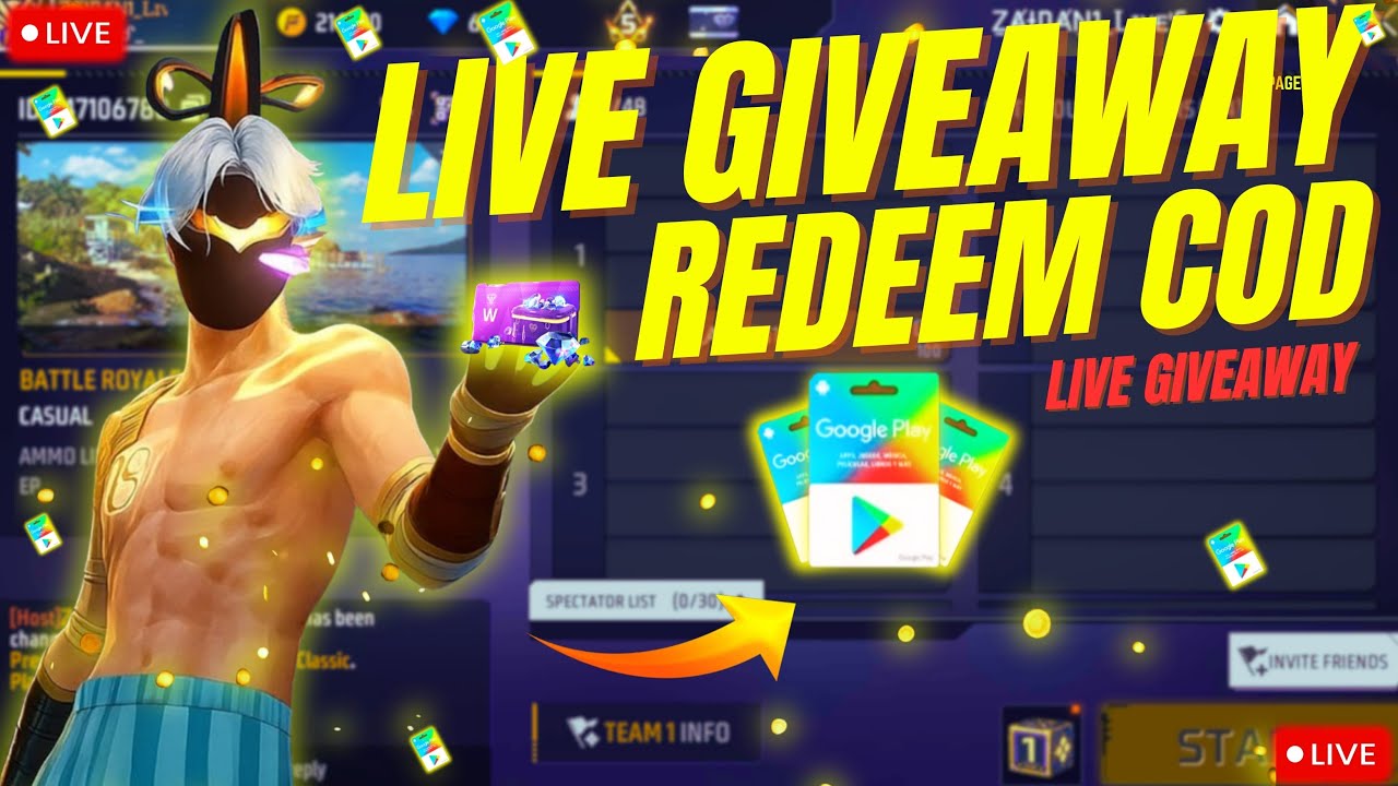 🔥 FREE FIRE LIVE | CUSTOM ROOM GIVEAWAY | REDEEM CODE | DIAMOND GIVEAWAY | JOIN FAST 🔥