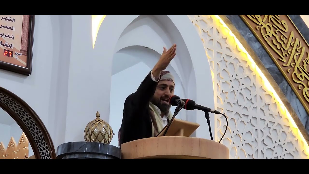 خطبة وجوب النصرة لأهل فلسطين وغزة