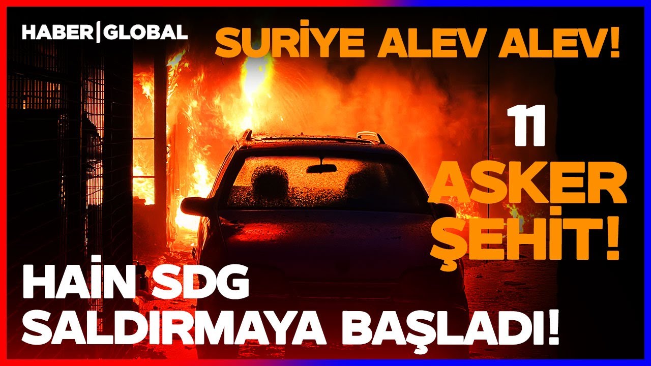 SON DAKİKA | Suriye Alev Alev! Terör Örgütü SDG Saldırmaya Başladı! 11 Asker Şehit Oldu!