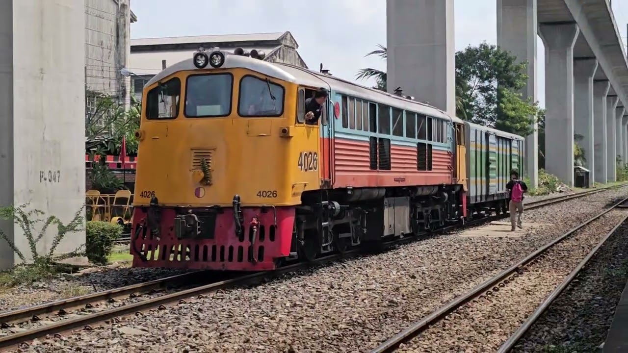 GEK 4026 ทำขบวน 821/822 24/2/2569 #รถไฟไทย #srt #train #GEK