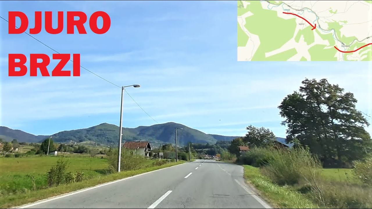 Челинац - Котор Варош - Масловаре - Борье, главная дорога M4, октябрь 2020 г.
