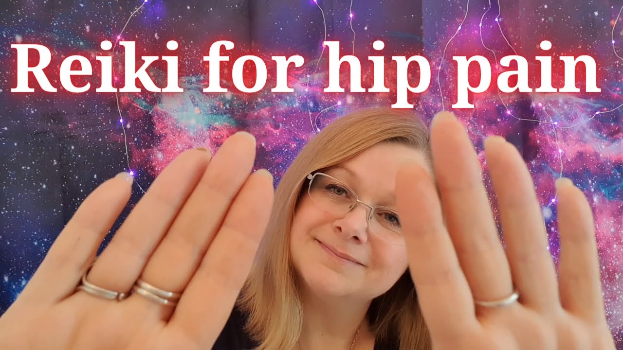 Reiki healing for hip pain. asmr fluorite and amethyst crystal healing