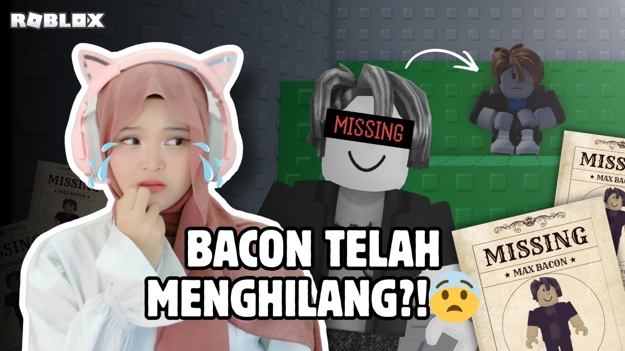 BACON TELAH MENGHILANG⁉️OH NO SEDIH BANGET😭 @iqbalparker I Roblox Indonesia
