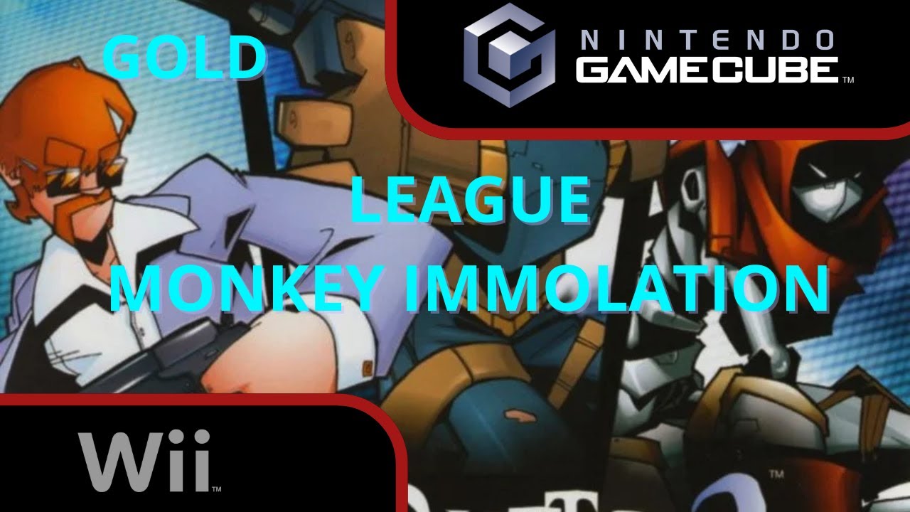 TimeSplitters 2 - GameCube - Liga - Monos a la barbacoa - Oro