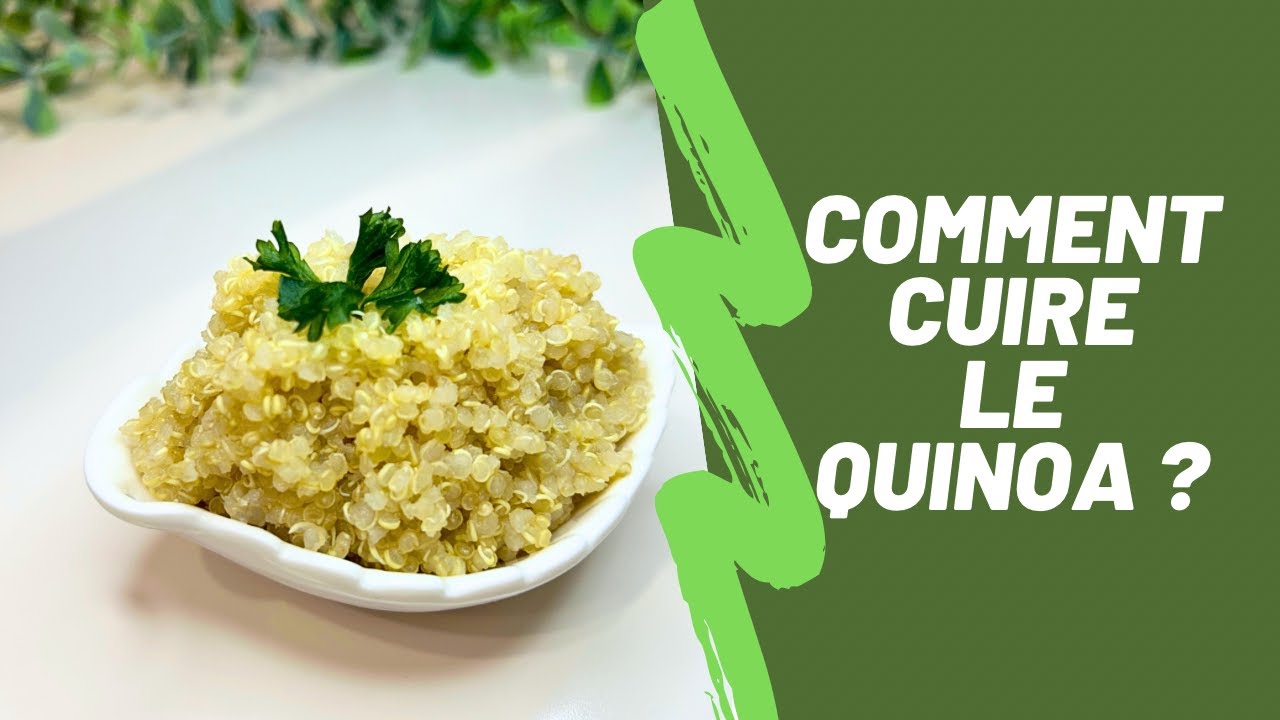 Important de savoir comment cuire le Quinoa😉
