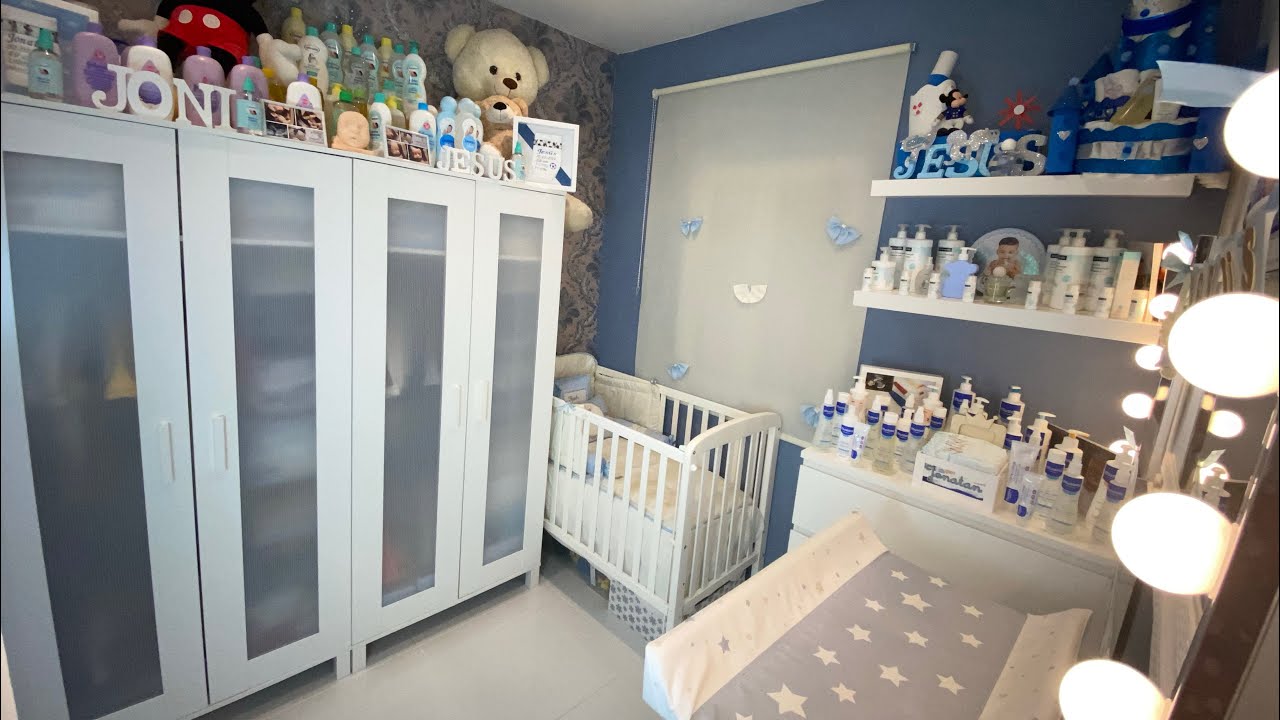 Room tour habitacion de mis bebes + como organizo la ropa