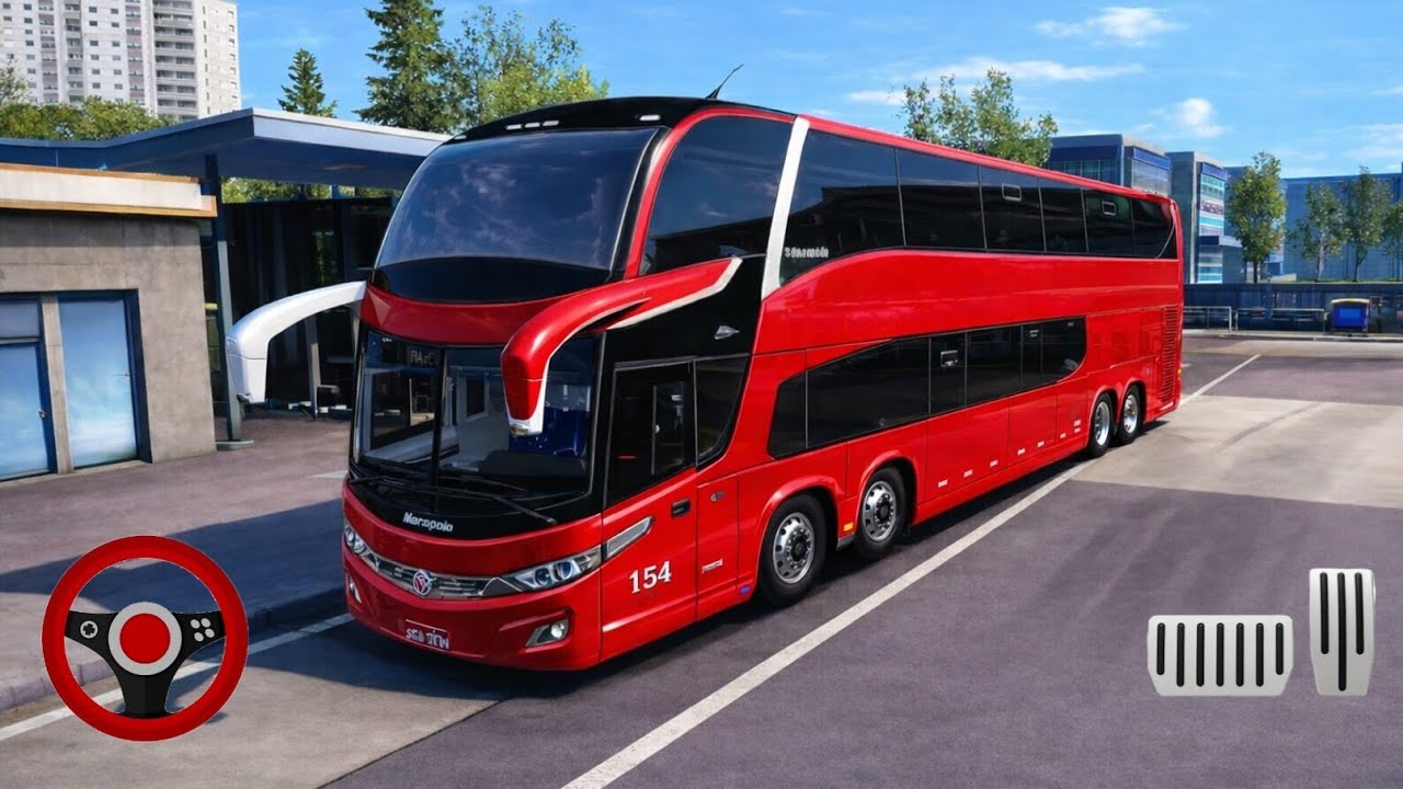 INSANE Realistic Bus Driving 🚍 - European Bus Simulator 2026 - Android 3D Gameplay