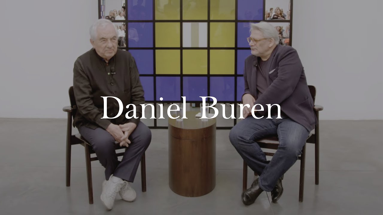 Daniel Buren and Jo&euml;l Benzakin | In Conversation | Xavier Hufkens
