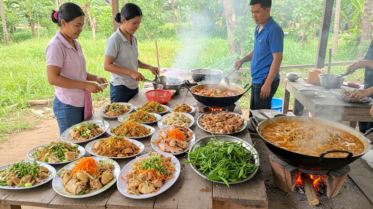 Real Village Life: Cooking for 50+ Guests!