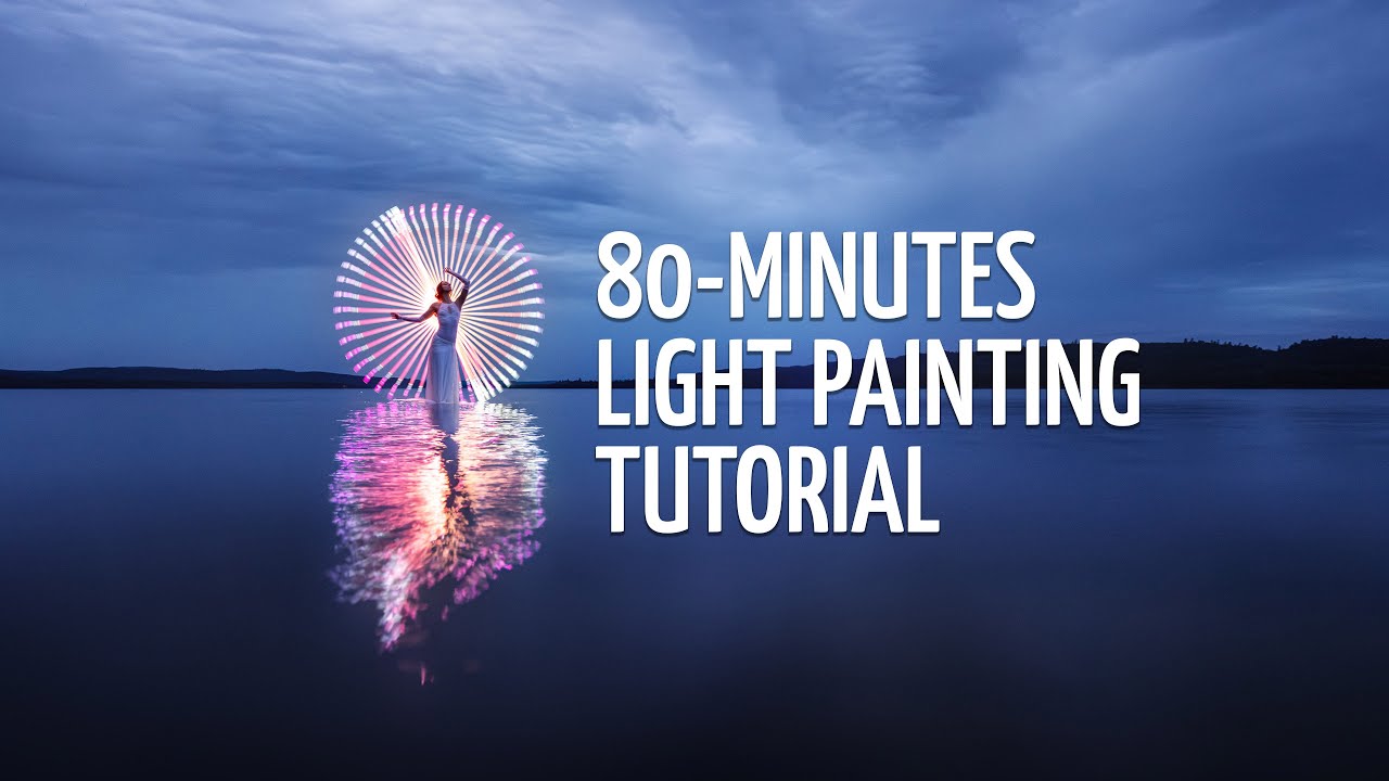 80 minutes tube light-painting photography tutorial (complete session) - EP240