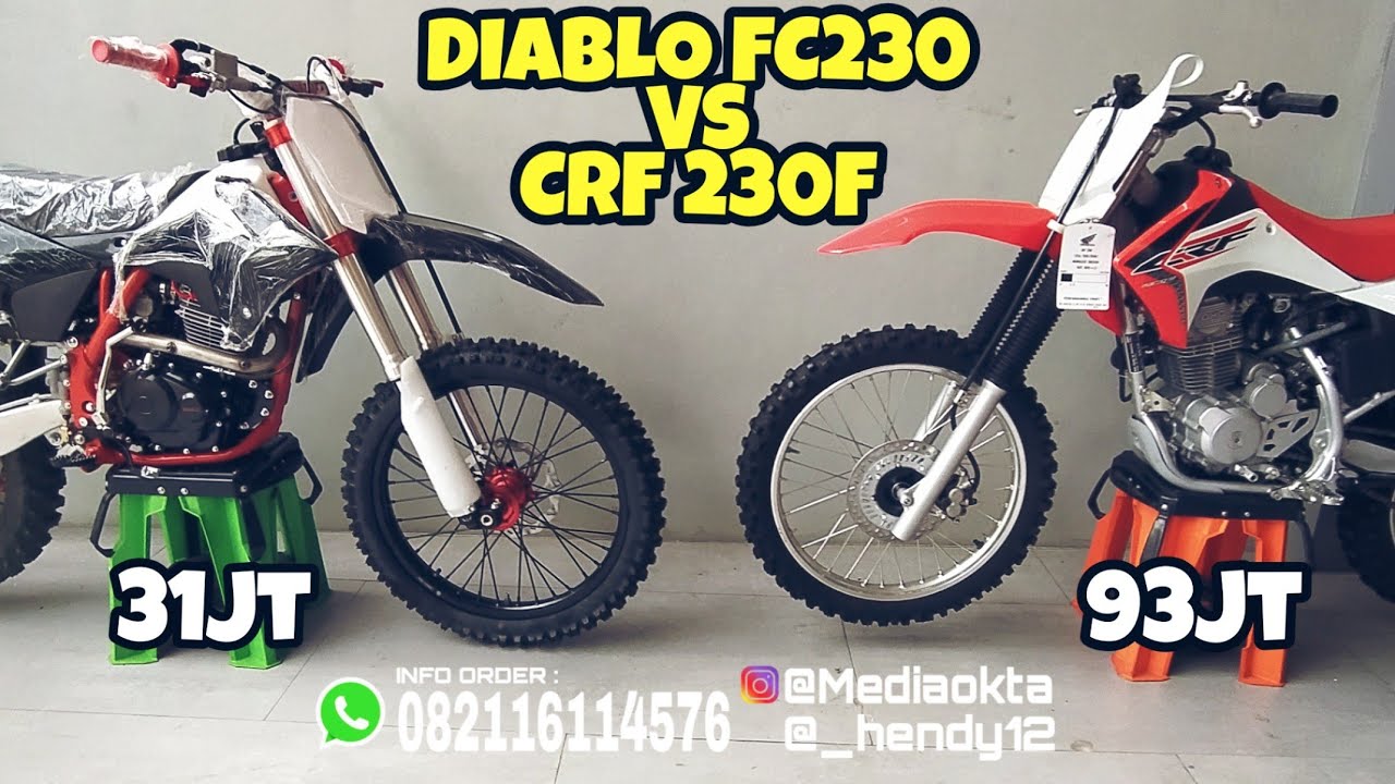 DIABLO FC230 VS CRF 230