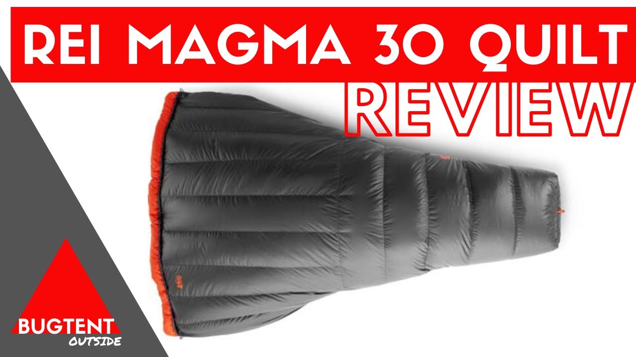 REI Magma Trail Quilt 30 Review || BUGTENT outside
