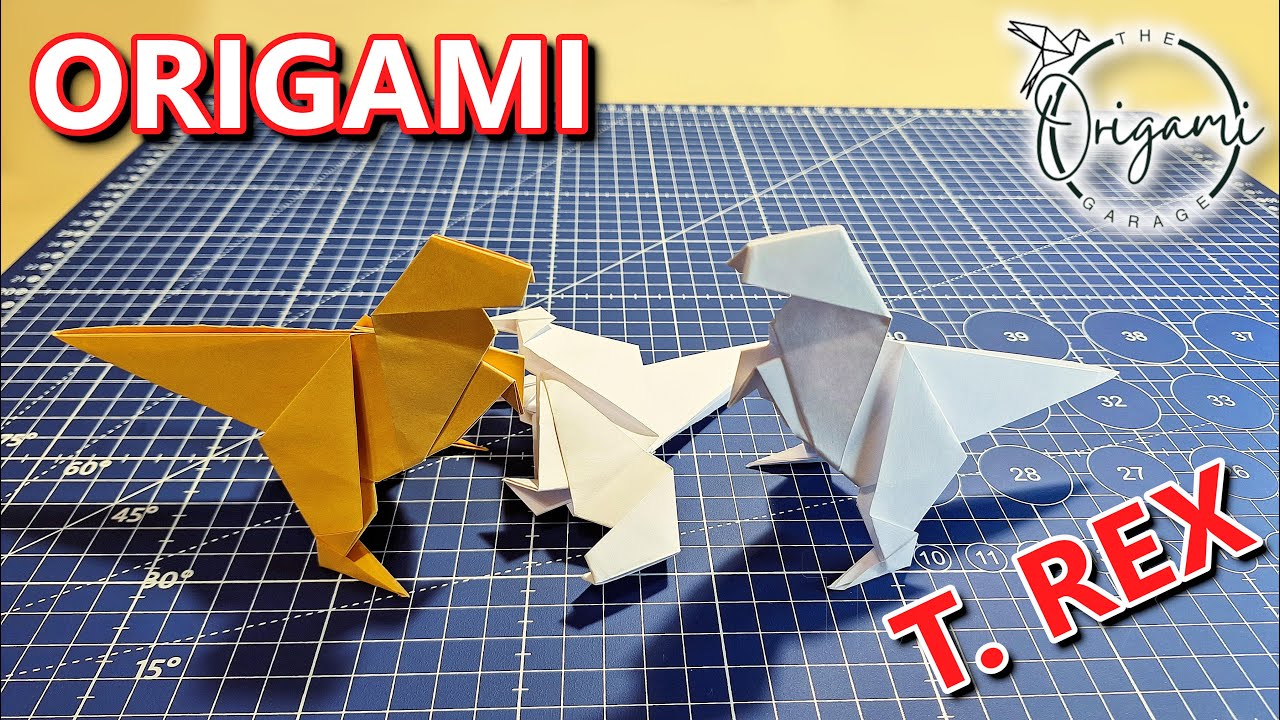 Origami T.Rex | Paper Dino
