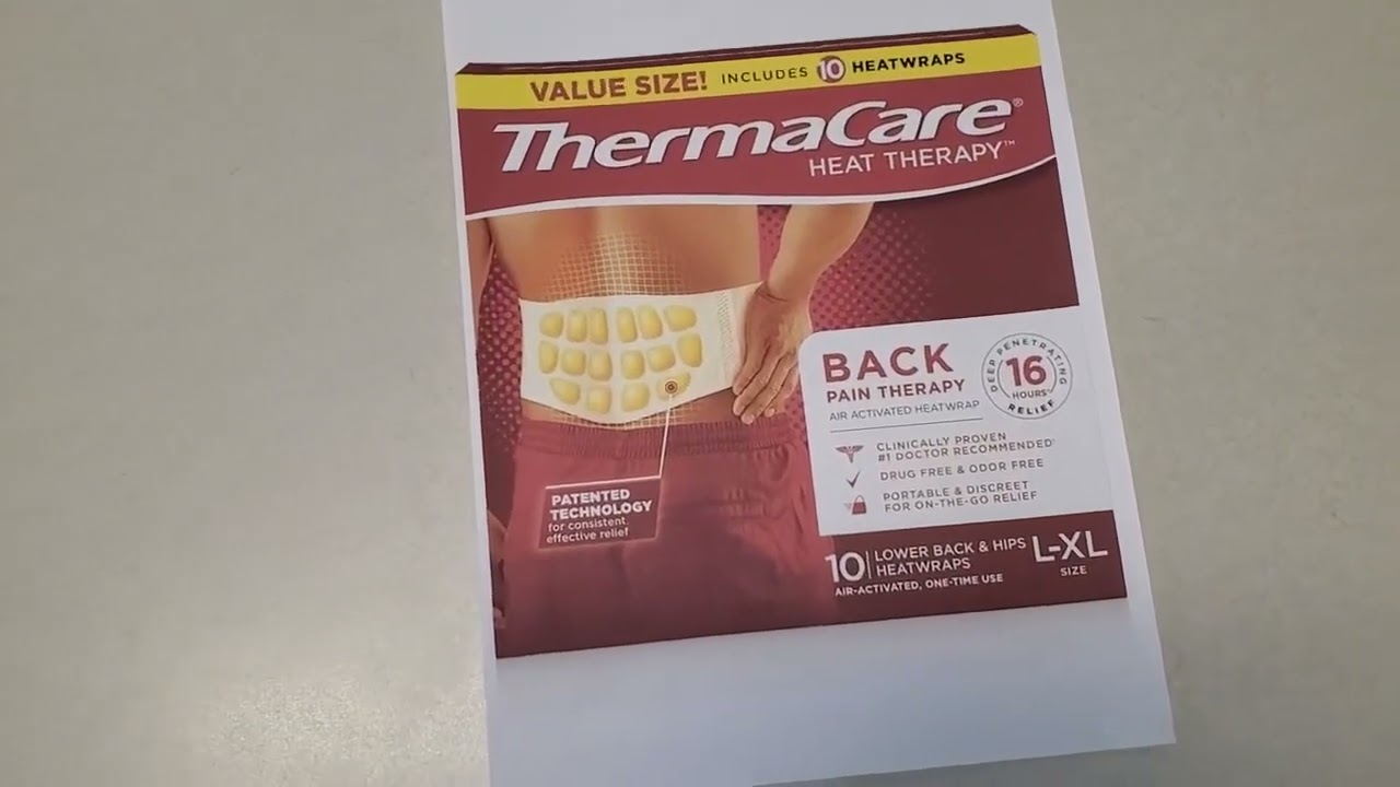 ThermaCare Advanced Back Therapy HeatWraps   the Complete Review - Is it for you?