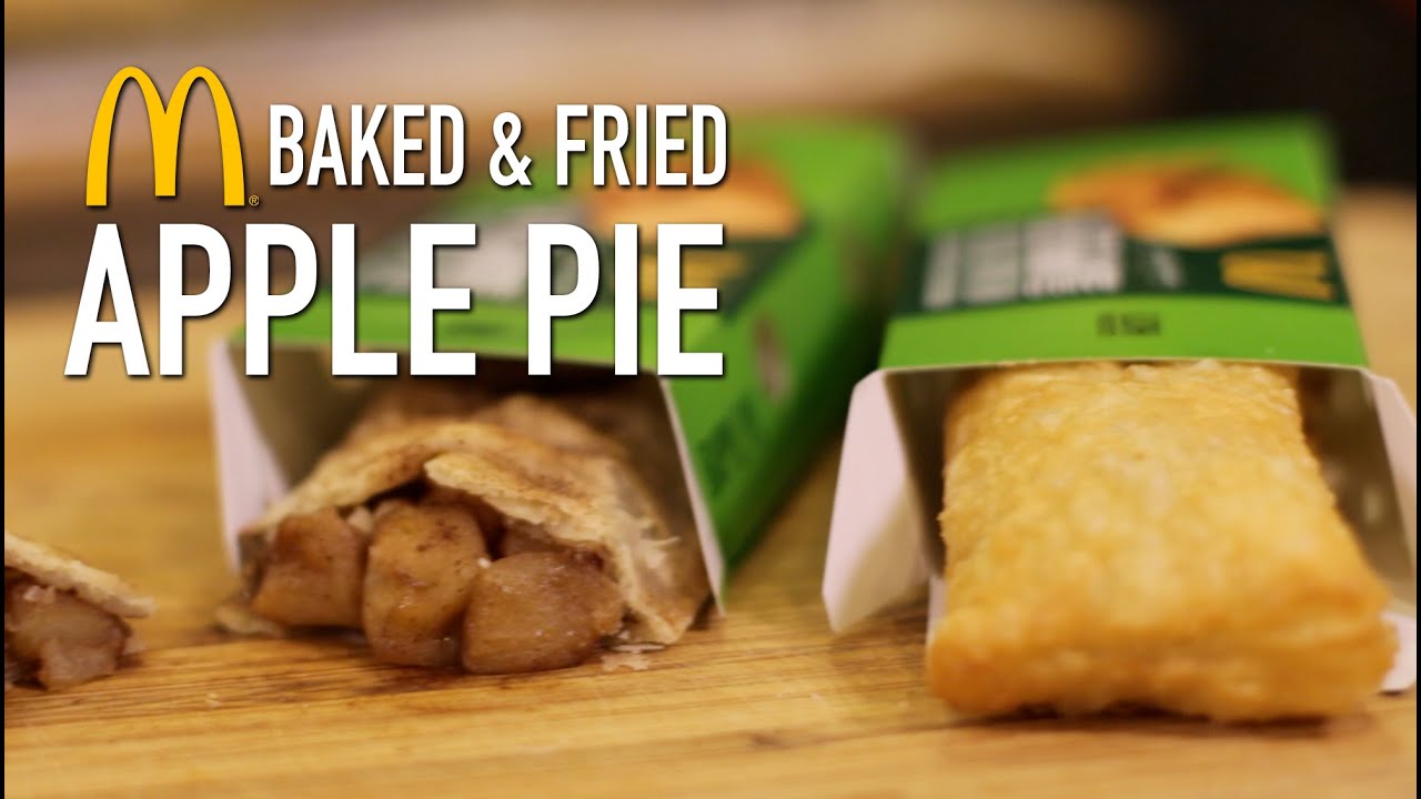 McDonalds Baked & Fried Apple Pie