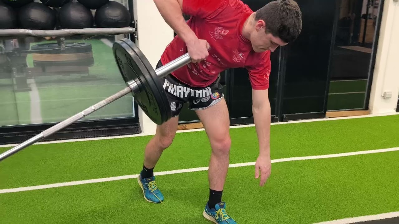 SA Landmine Rotational Bent Over Row