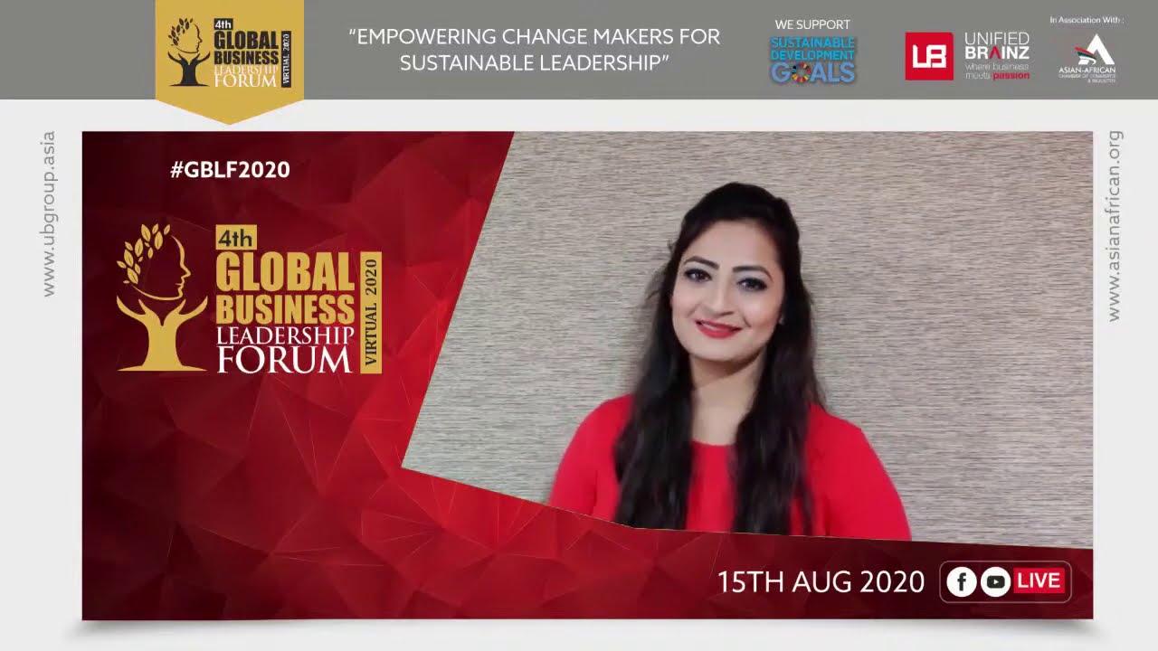 Global Business Leadership Awards* Virtual LIVE 2020