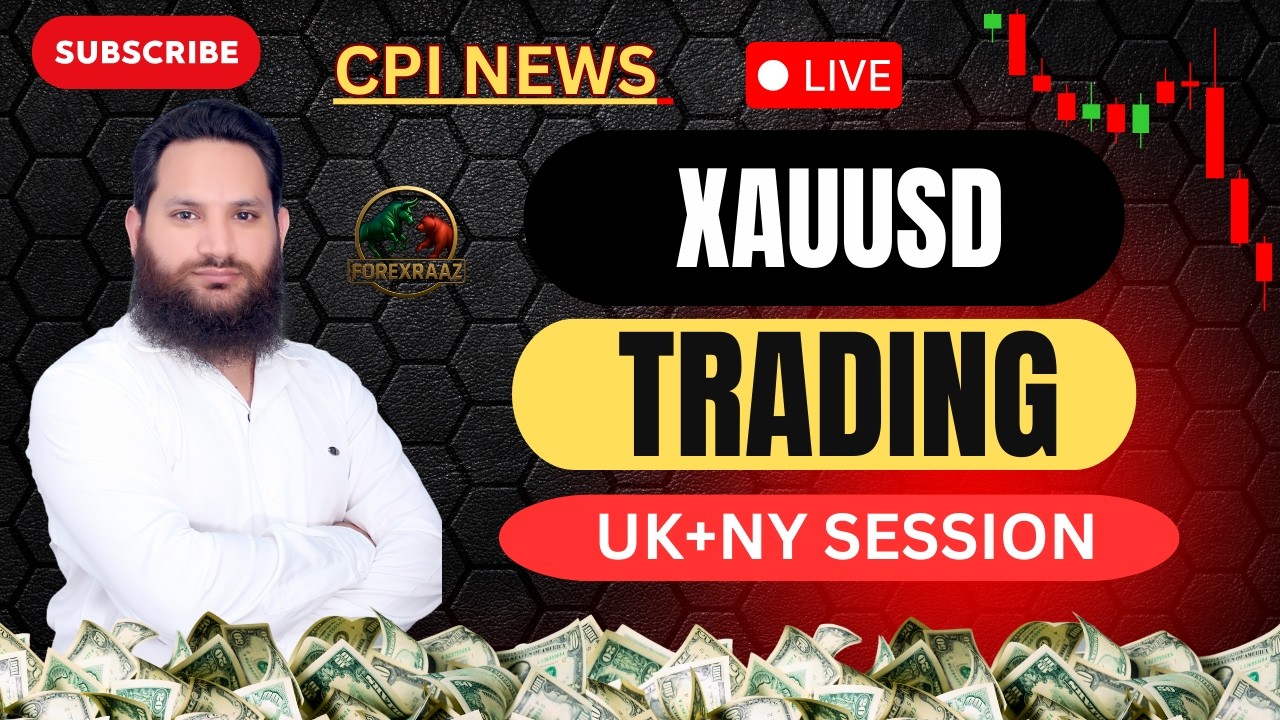 Gold Live Trading Session # 143 | XAUUSD Trading Live Stream | FOREX RAAZ