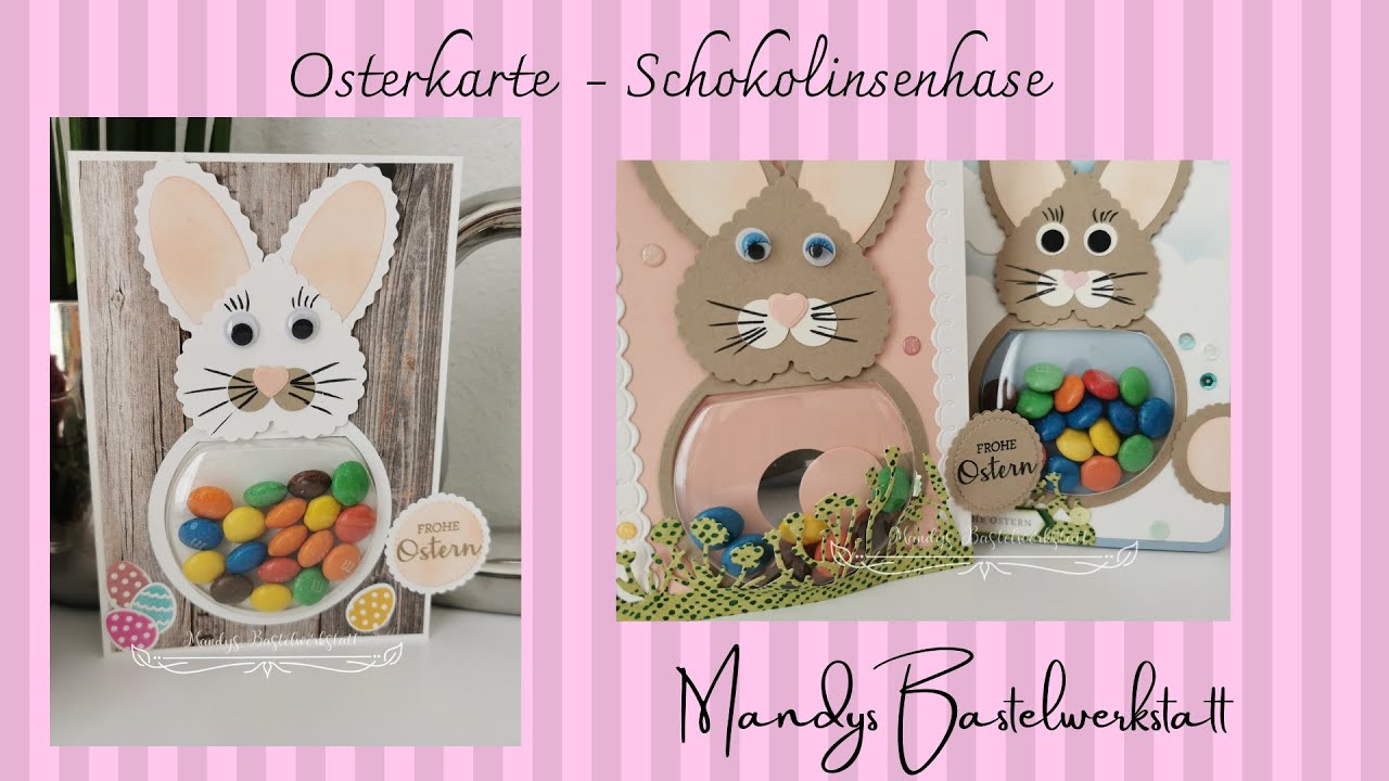 Schokolinsen - Osterkarte - mit stampin up
