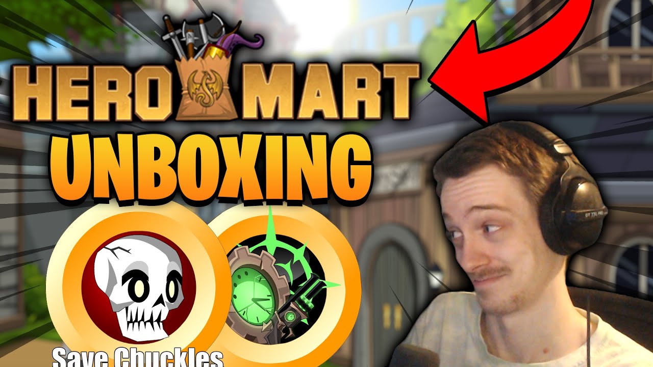 Rare Heromart Unboxing! First Time Trying CSS/CSH Class! AQWorlds