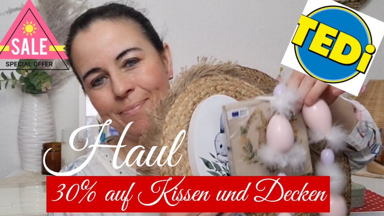 Tedi Haul🛍/30%auf Kissen und Decken/Ostern🐰/Boho Haul