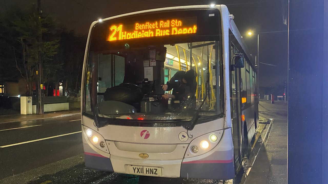 *first time* First Hadleigh Enviro 200 44927 on service 21 