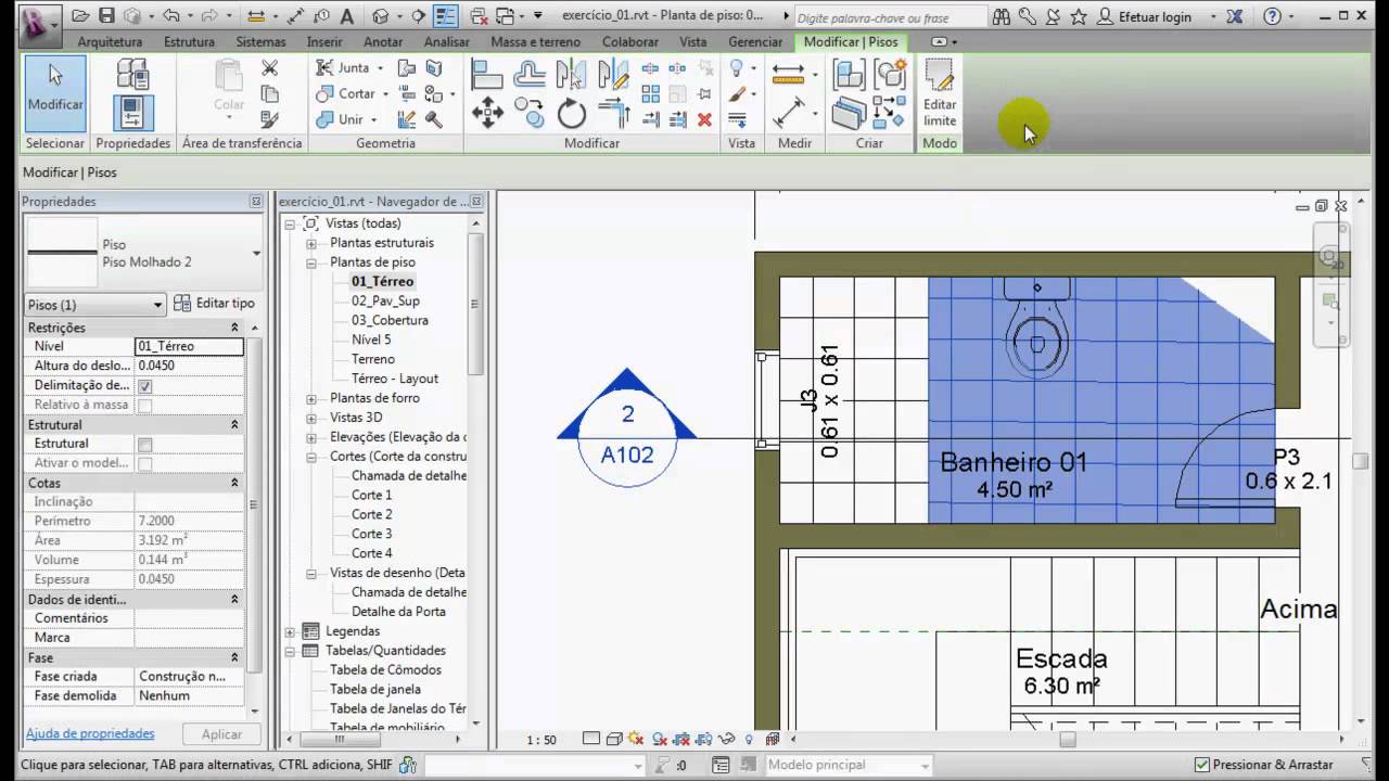 Revit II - E6-02 - Pisos Inclinados