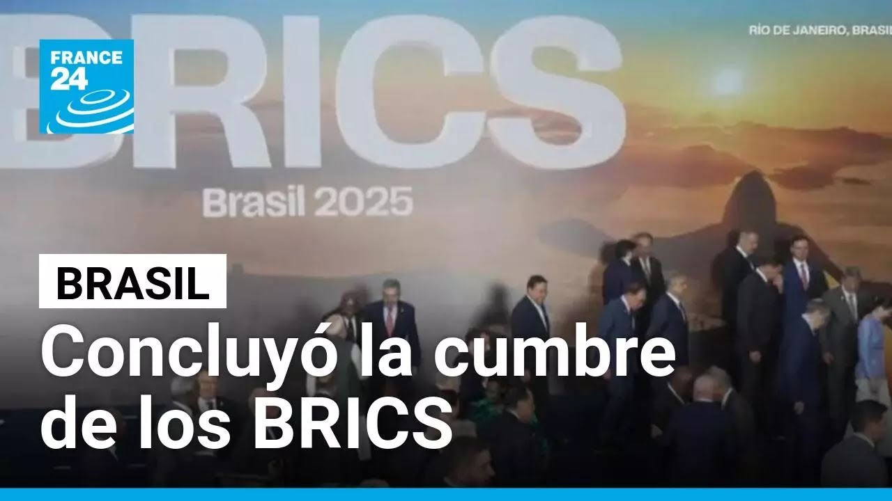 Cumbre de los BRICS en Brasil concluye con rechazo a las amenazas arancelarias de Trump