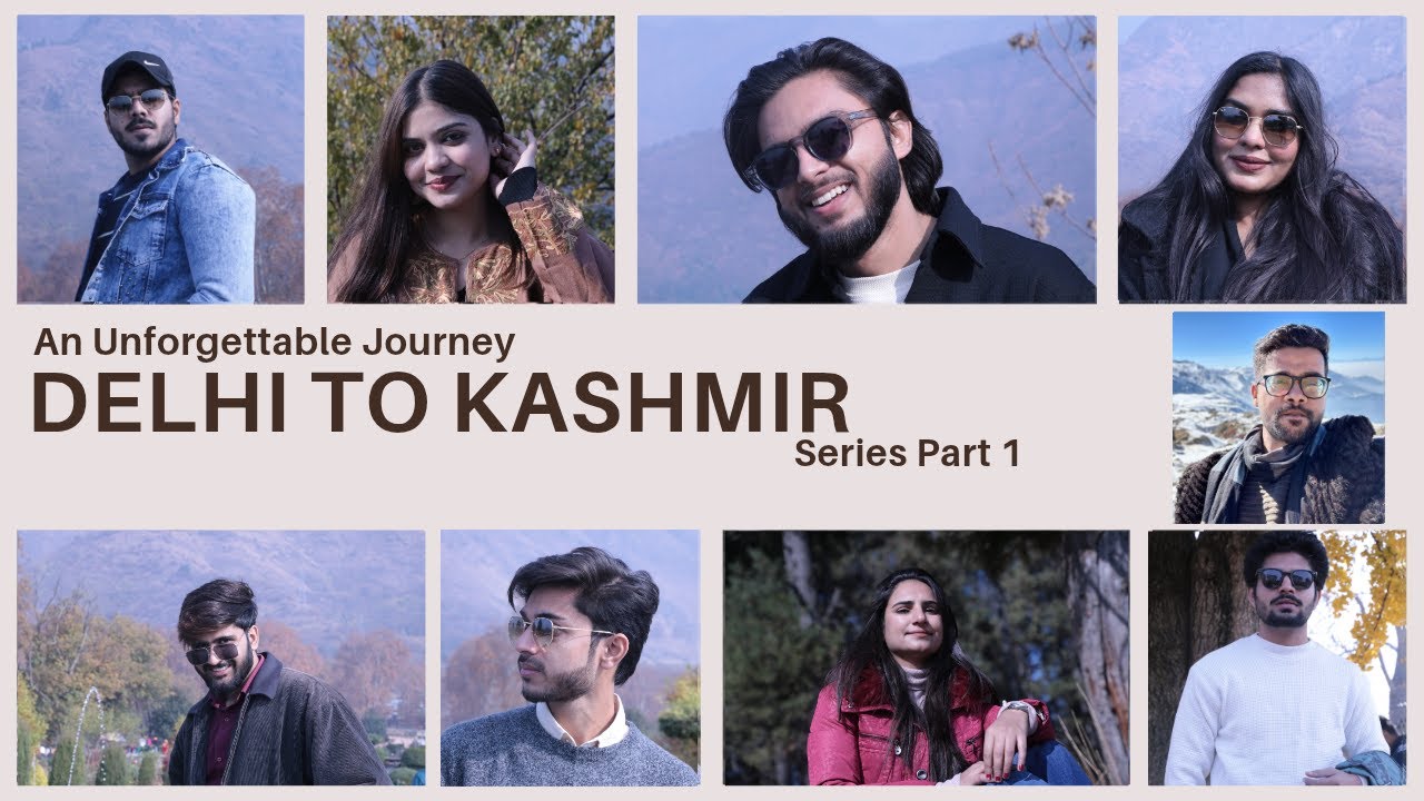 Delhi to Kashmir ft. Influencers | Part 1 | Shahn Sidd