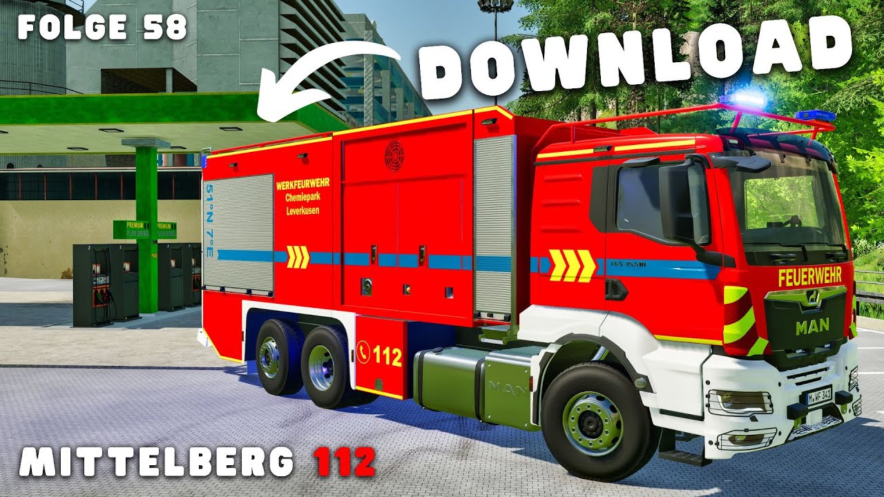MITTELBERG 112 - Dieses TULF bekommt die Werkfeuerwehr sowie DU als Download! 😍 GEIL!