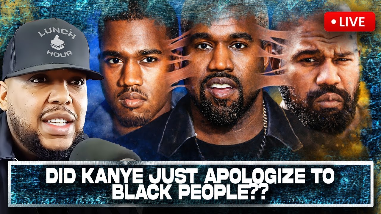 The Lunch Hour: Did Kanye Just Apologize To Black People 😳😳😳 ??