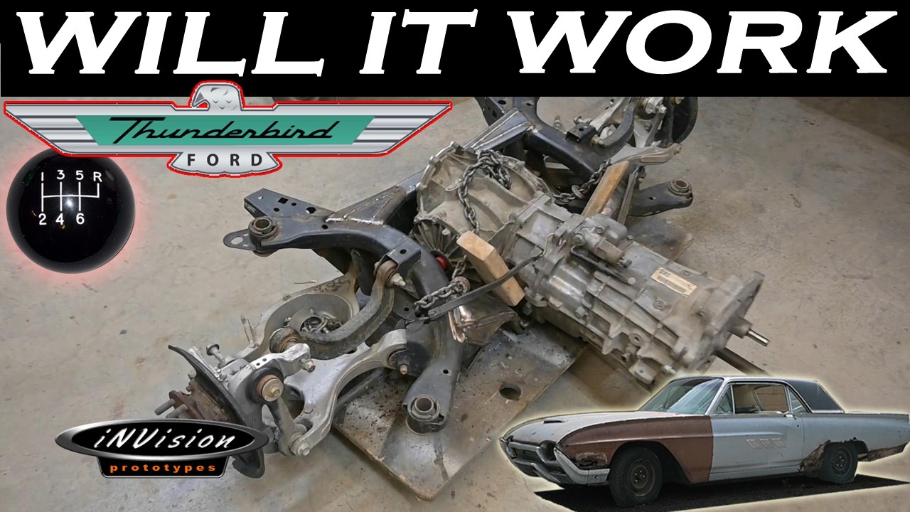 WILD 6-ступенчатая коробка передач TREMEC Performance Upgrade — 63 Thunderbird с запчастями Musta...